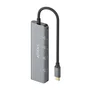 Aisens Hub USB 3.2 Gen1 Gris Aluminio con 2xUSB-C y 2xUSB-A